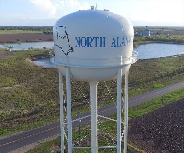Utility infrastructure on a vacant land tract in South Texas